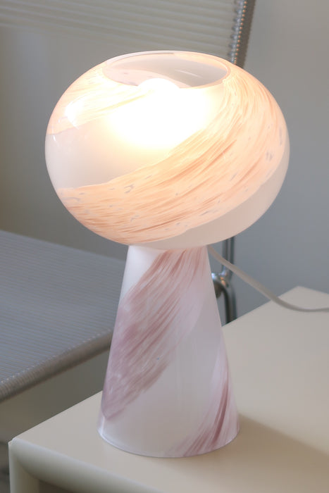 rose globe lamp