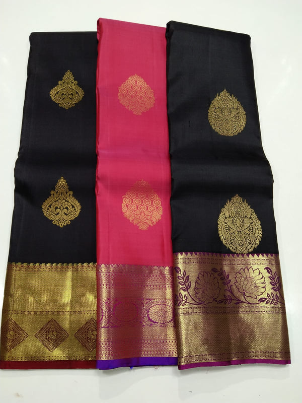 Arani kovai paalum pazhamum checked pattu saree – www.vannamayil.com