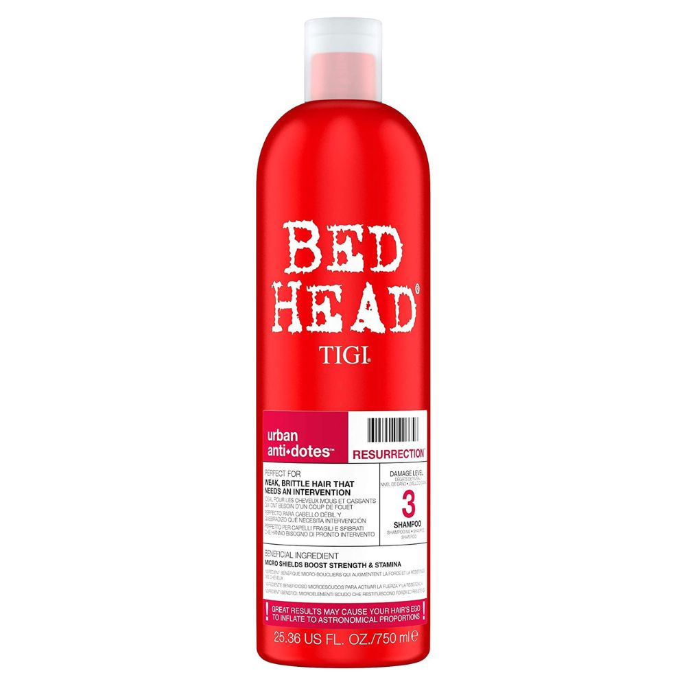 Tigi Bed Head 750Ml Urban Anti-Dotes Resurrection Shampoo 750ml  | TJ Hughes