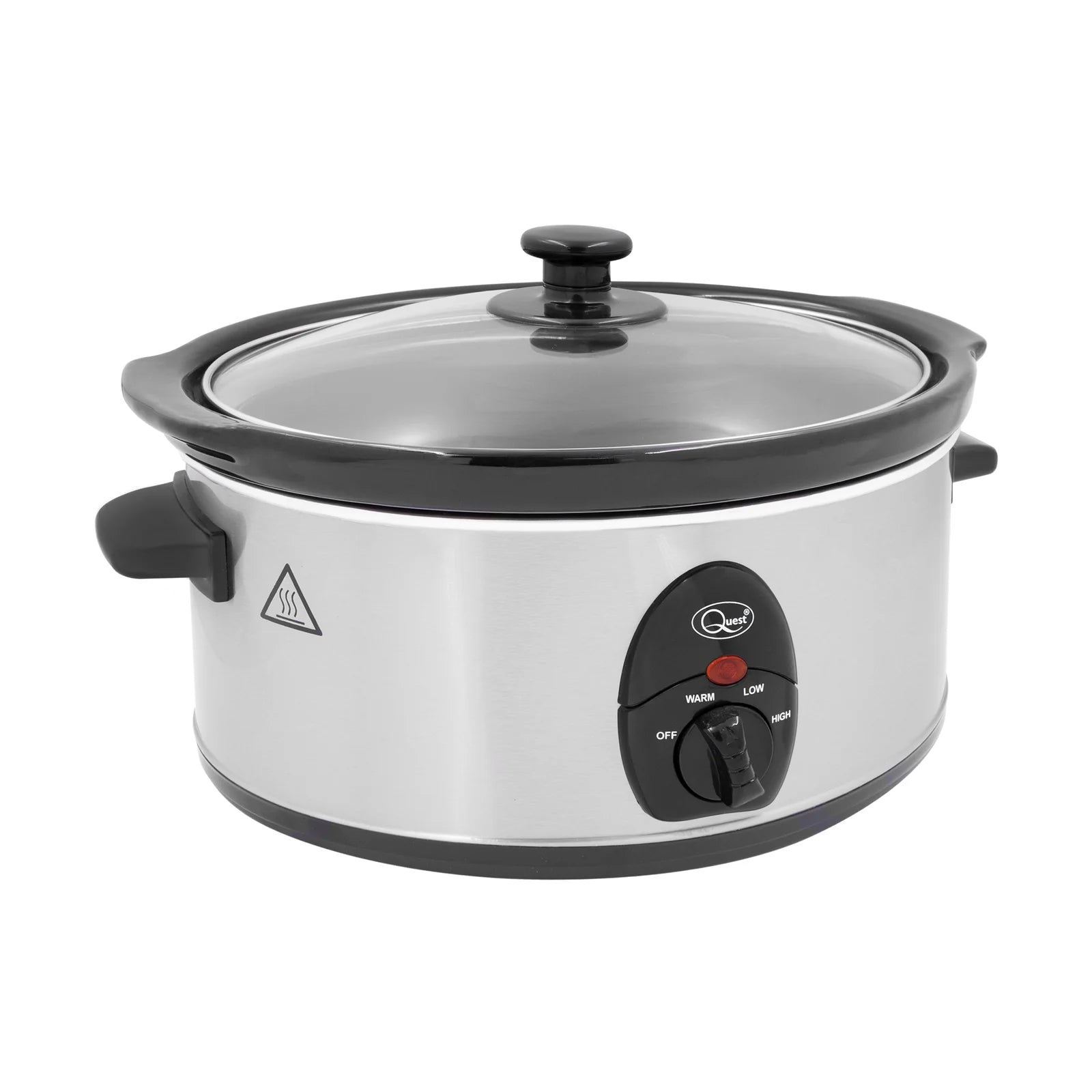 Quest Slow Cooker 3.5L - Stainless Steel  | TJ Hughes