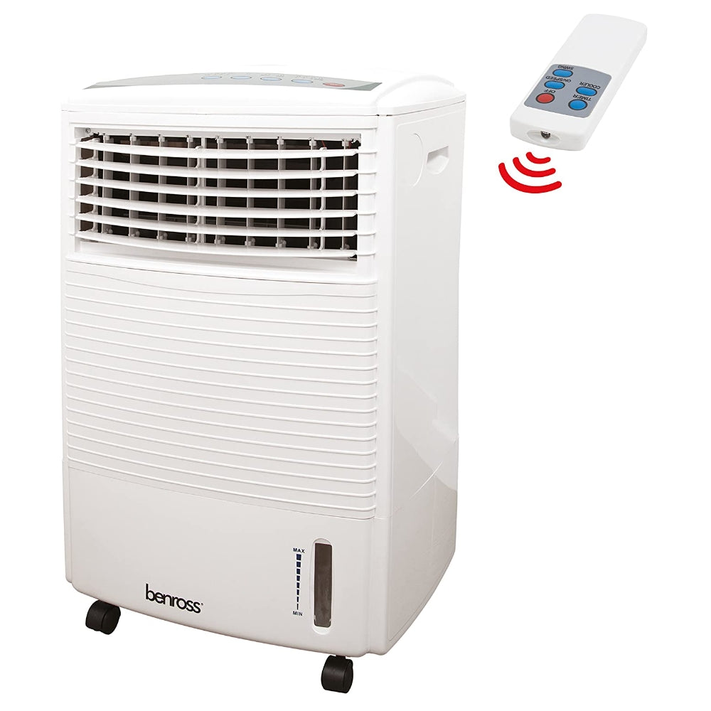 Benross Portable Air Cooler with Remote Control 60w - White  | TJ Hughes