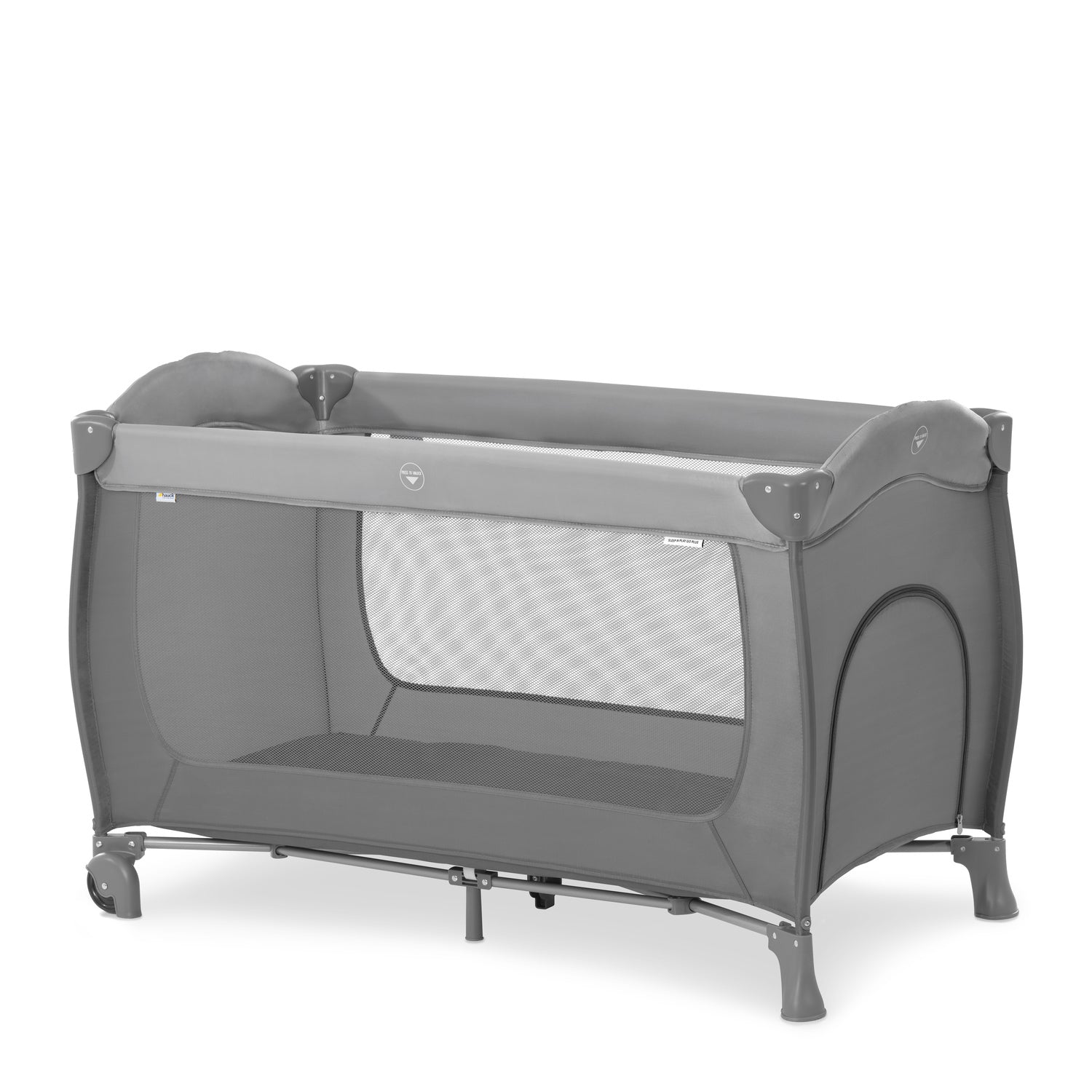 Hauck Travel Cot Sleep N Play Go Plus - Grey