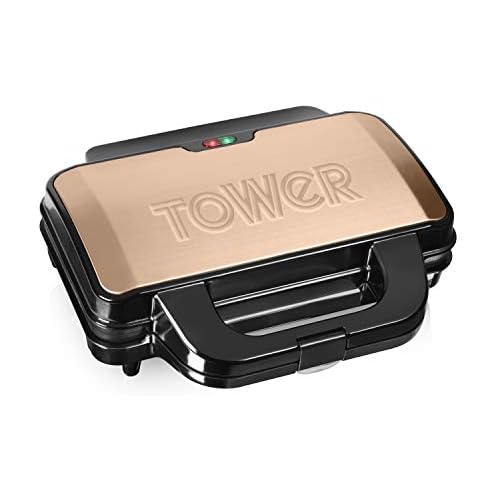 Tower Infinity Deep Fill Sandwich Maker 900w - Rose Gold