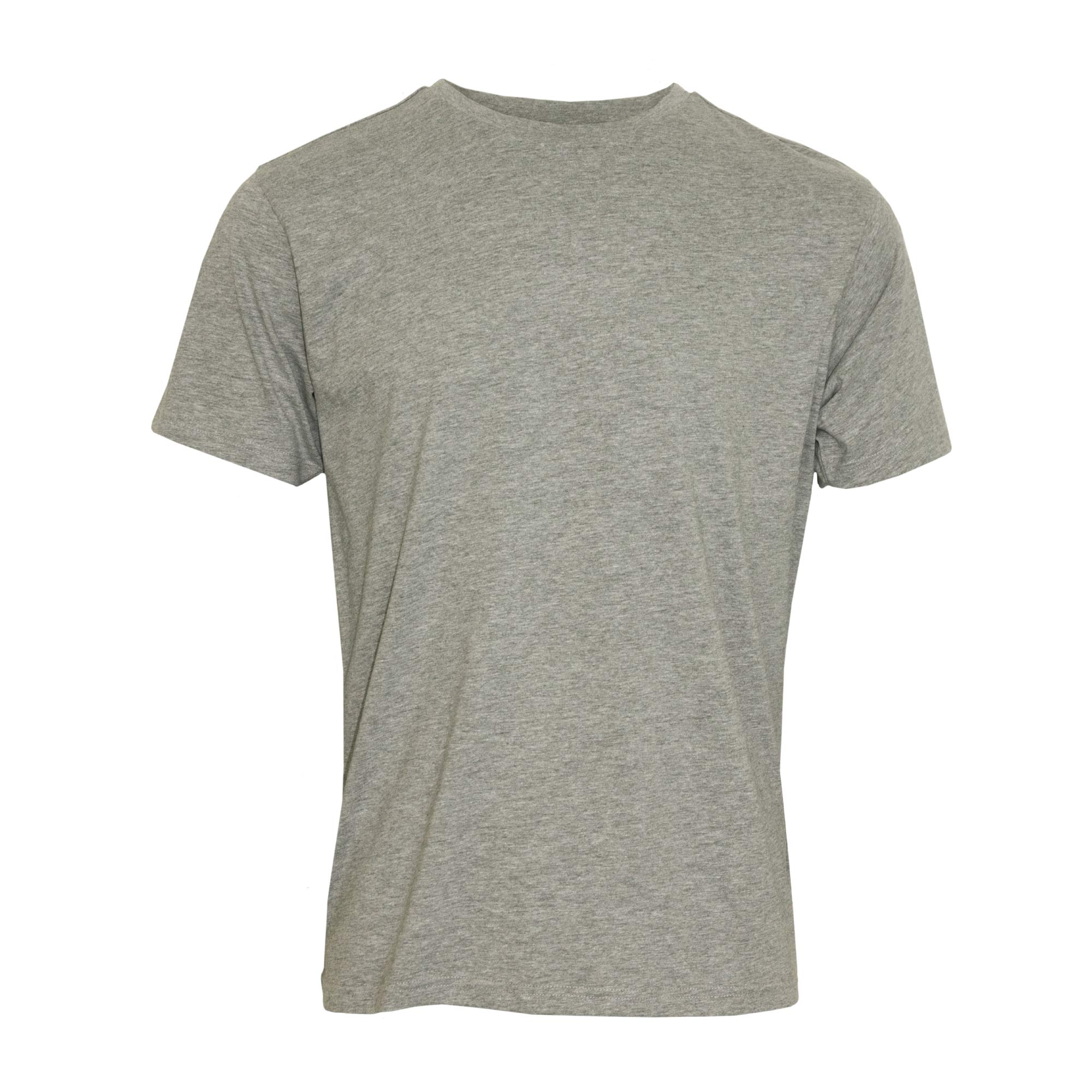 Hutson Harbour Basic T-Shirt - Grey - XLRG  | TJ Hughes