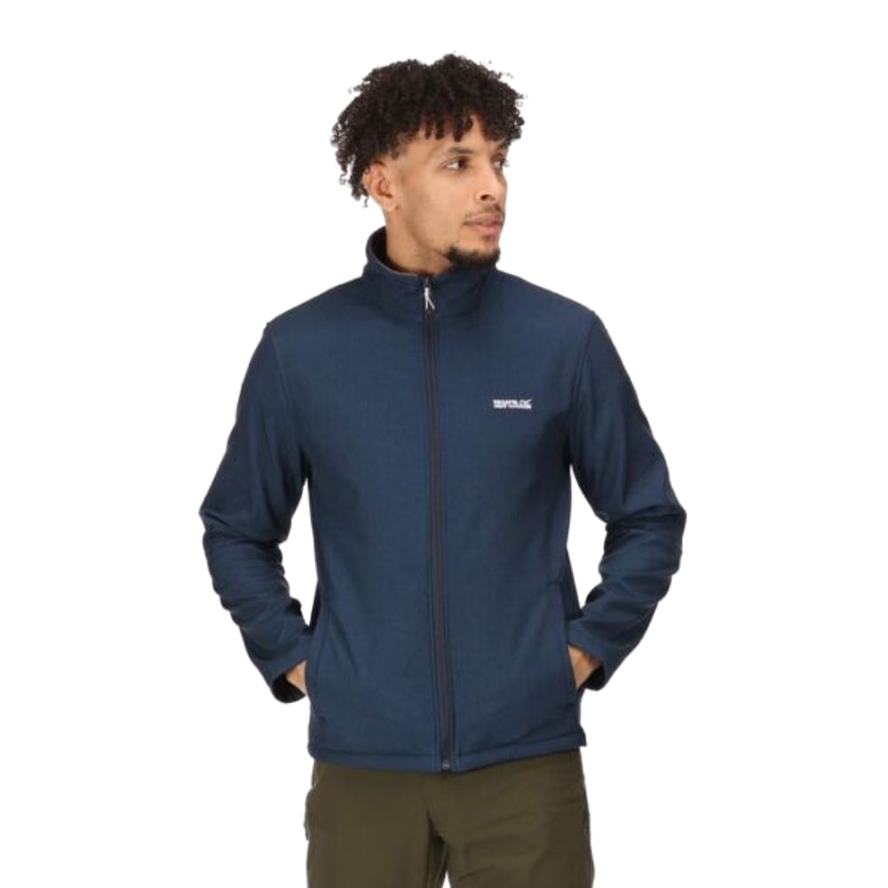 Regatta Cera V Jacket  - Navy Blue Marl - Medium  | TJ Hughes