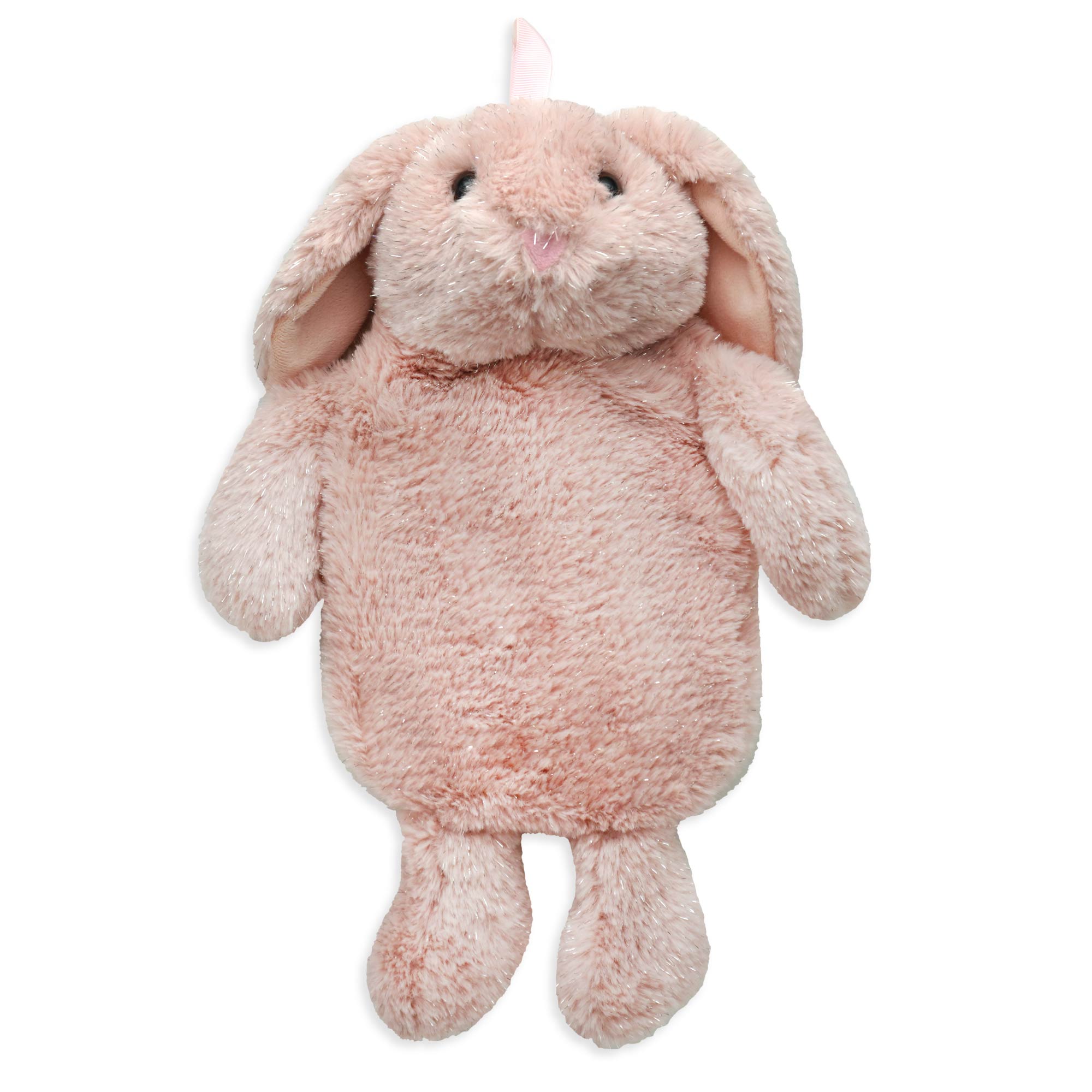 Lewis’s Hot Water Bottle with Cover 1L - Pink Rabbit  | TJ Hughes
