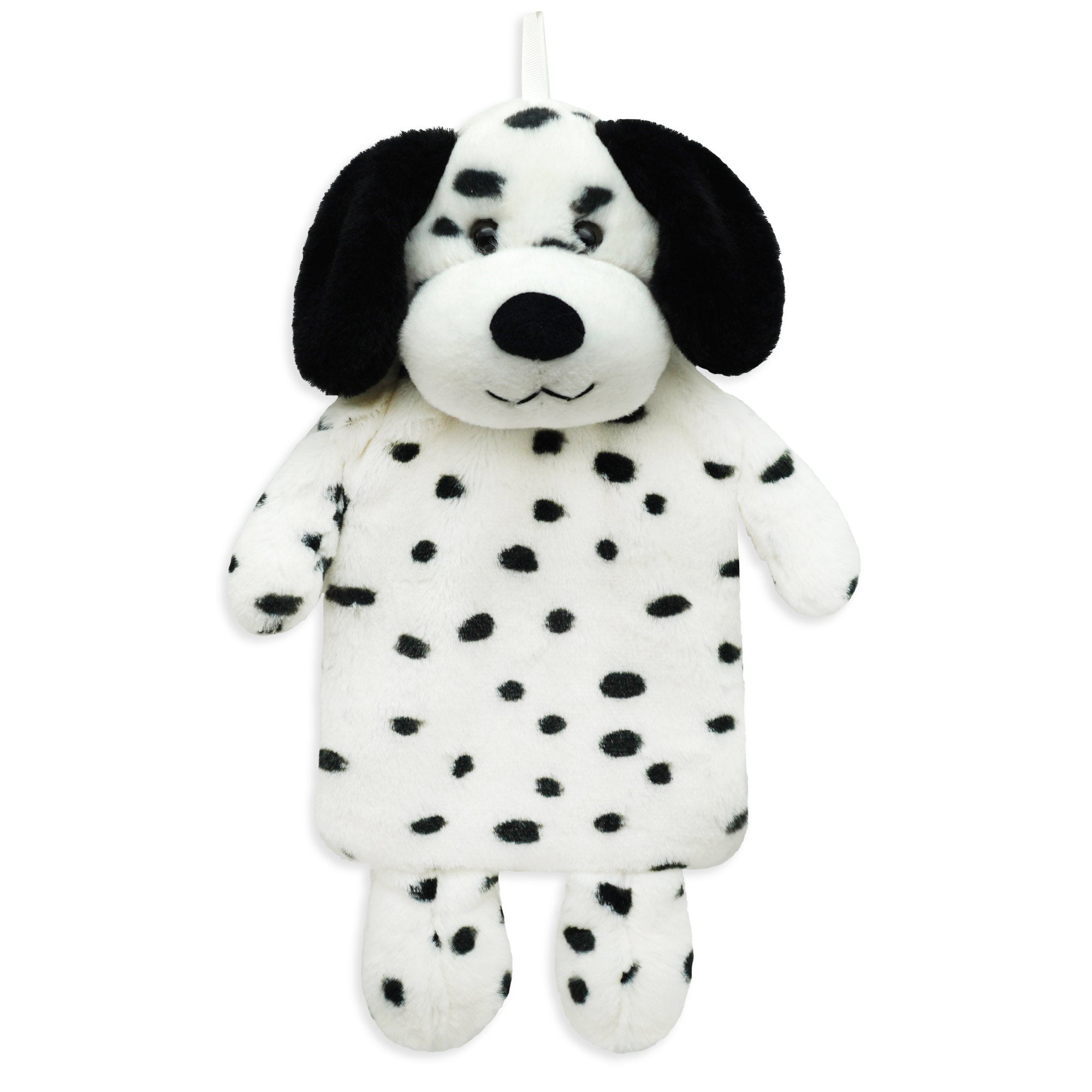Lewis’s Hot Water Bottle with Cover 1L - Dalmation  | TJ Hughes