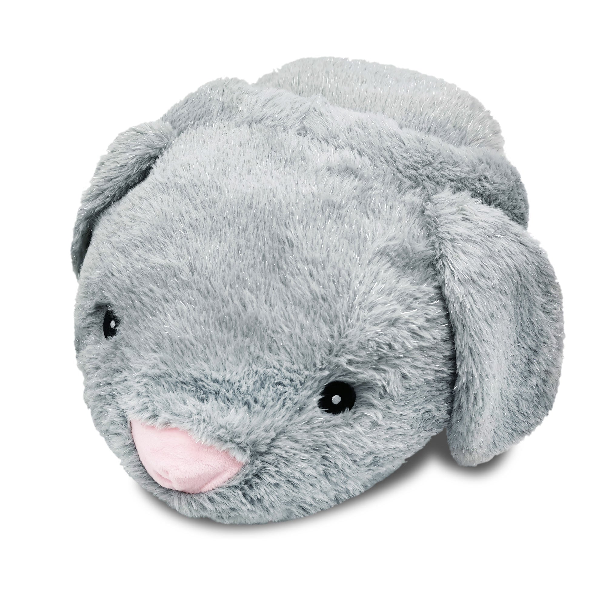 Lewis’s Giant Foot Warmer Slipper Rabbit - Grey  | TJ Hughes