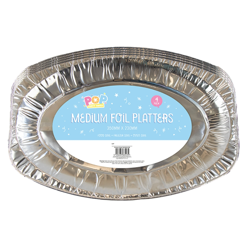 Pop Foil Platter Medium - 350 x 230mm  | TJ Hughes