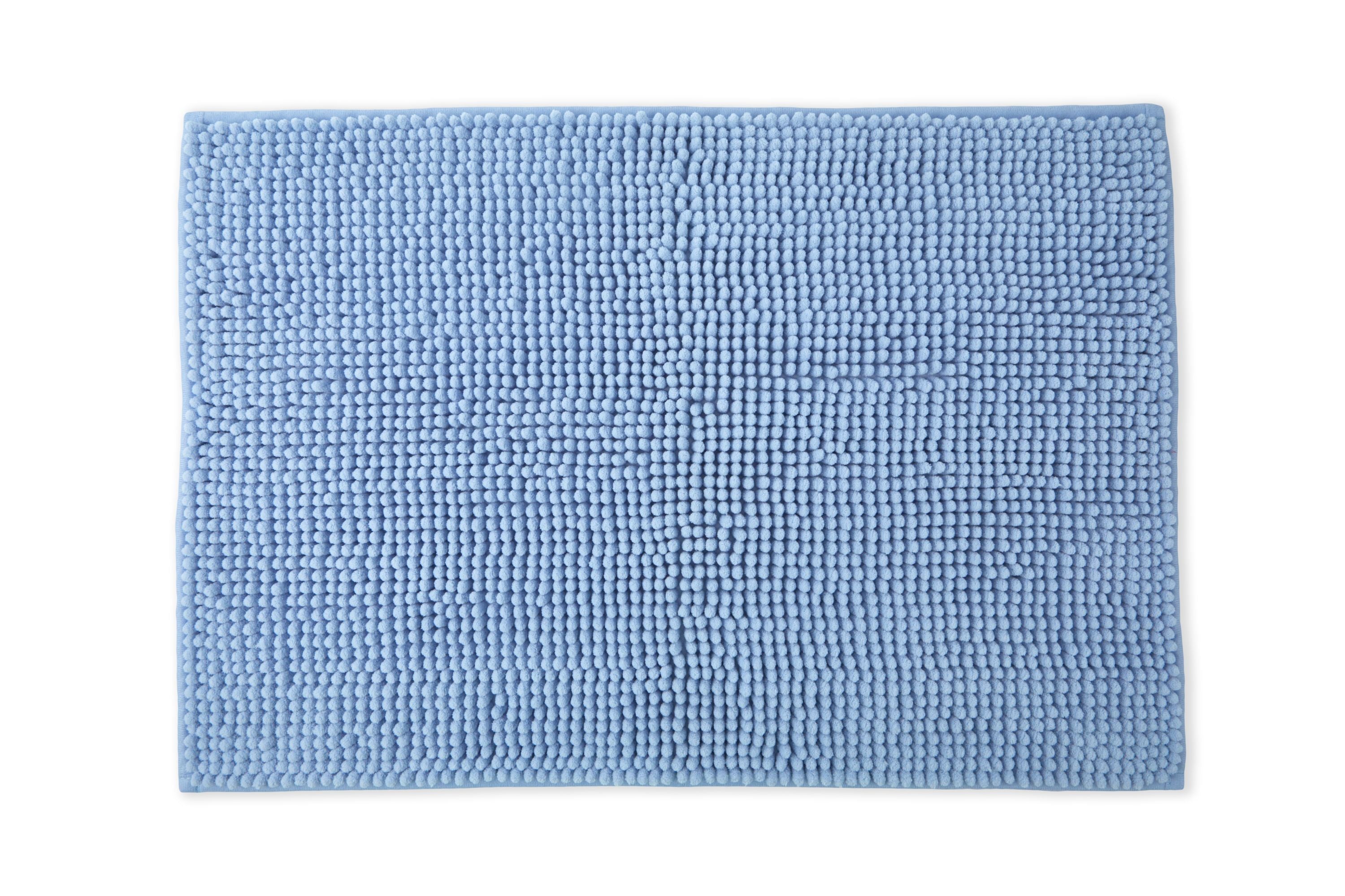 Noodle Bath Mat - Bluebell - TJ Hughes Blue