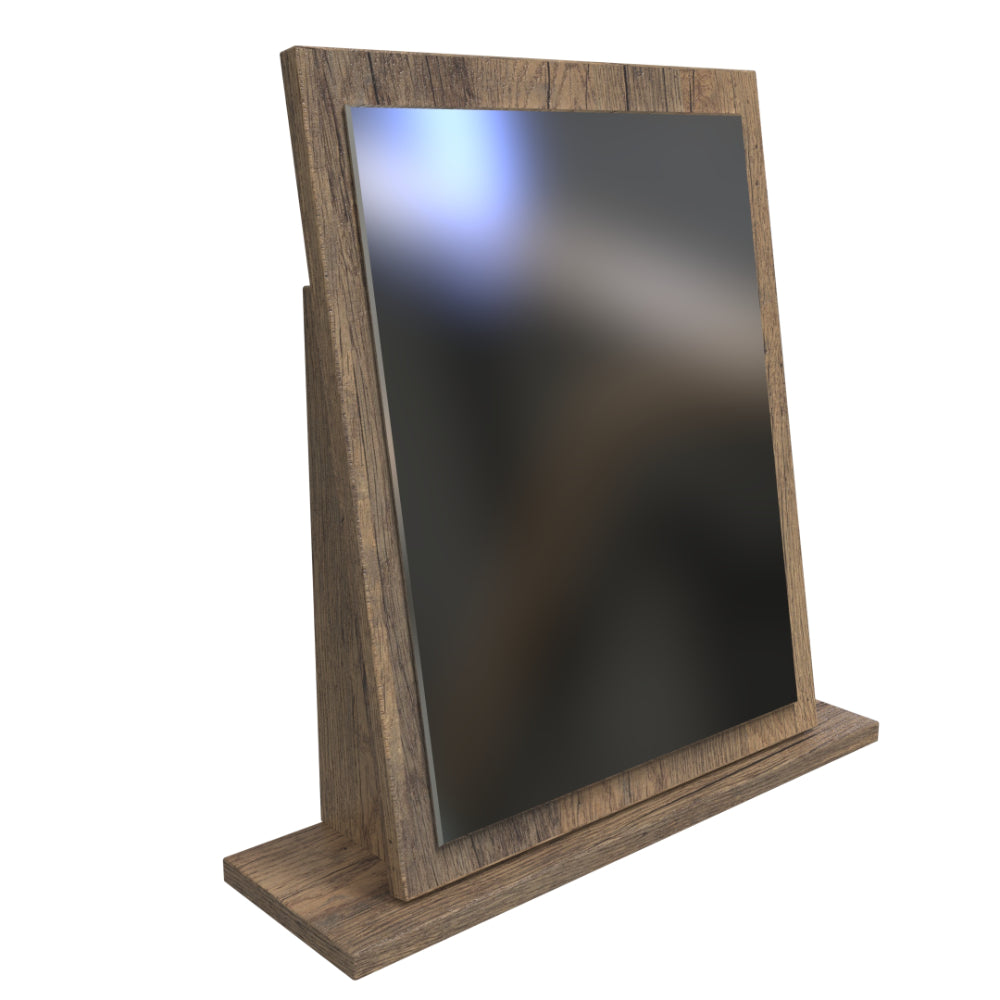 Havana  Dressing Table Mirror  - Vintage Oak - Lewis’s Home  | TJ Hughes