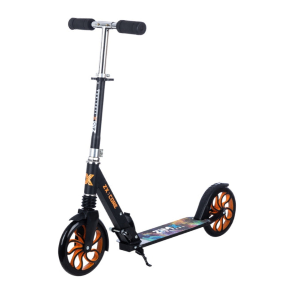 Zimx Kids Lighted Kick Scooter ZX CORE - Orange  | TJ Hughes