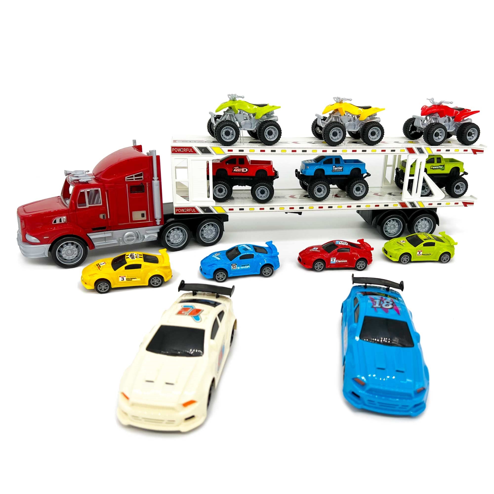 Vehicle Transporter Set - 13 Piece - TJ Hughes