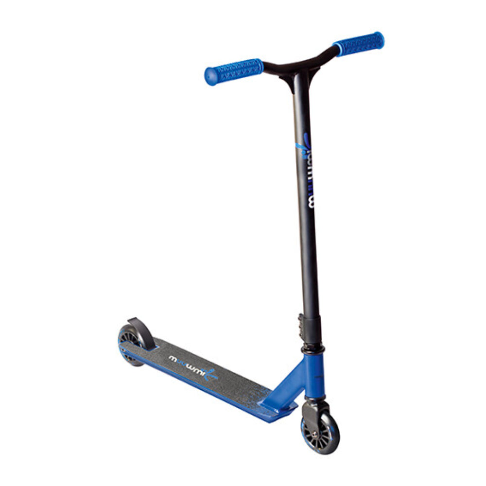 Muuwmi Stunt Scooter 100mm - Black & Blue  | TJ Hughes