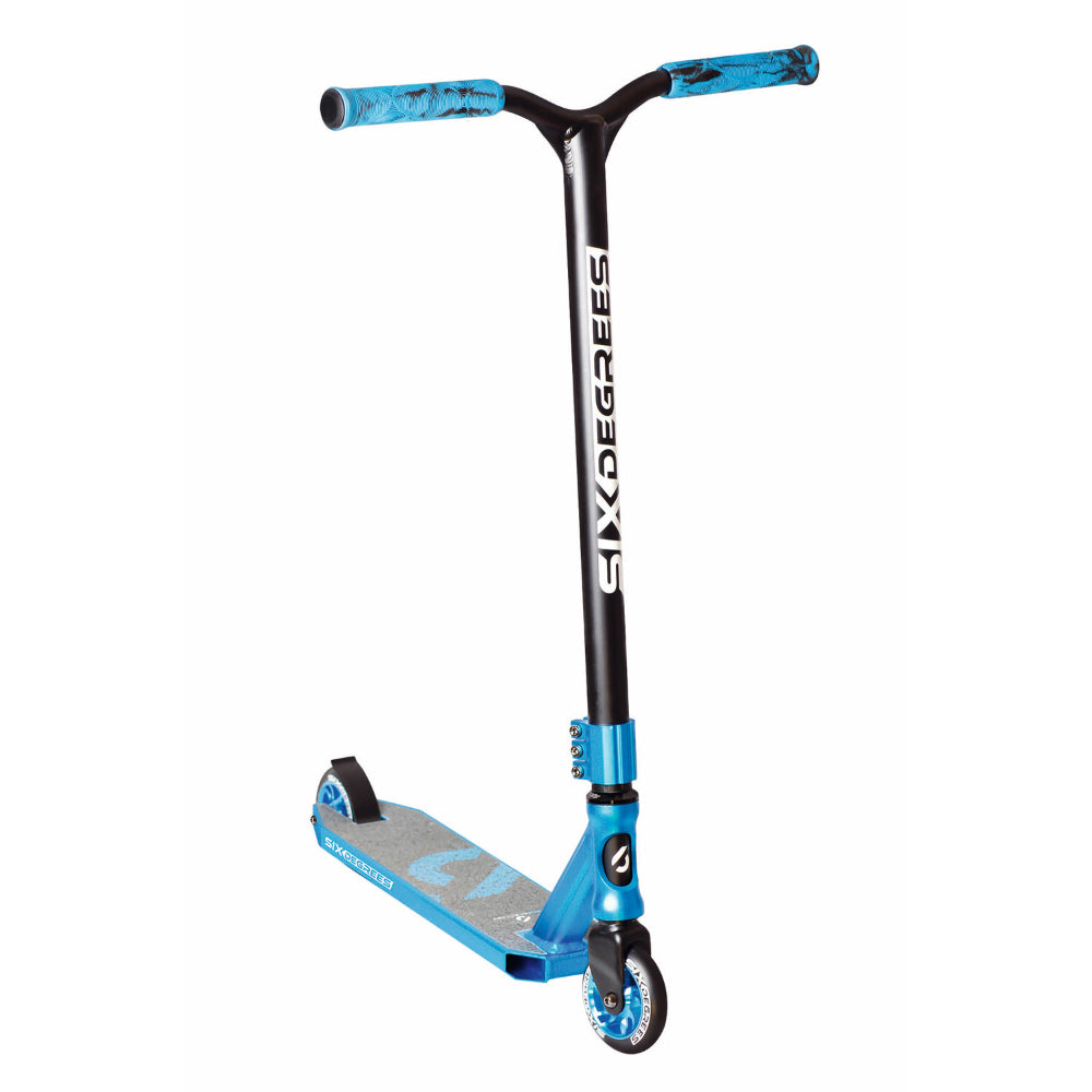 Six Degrees Stunt Scooter 100mm - Blue  | TJ Hughes