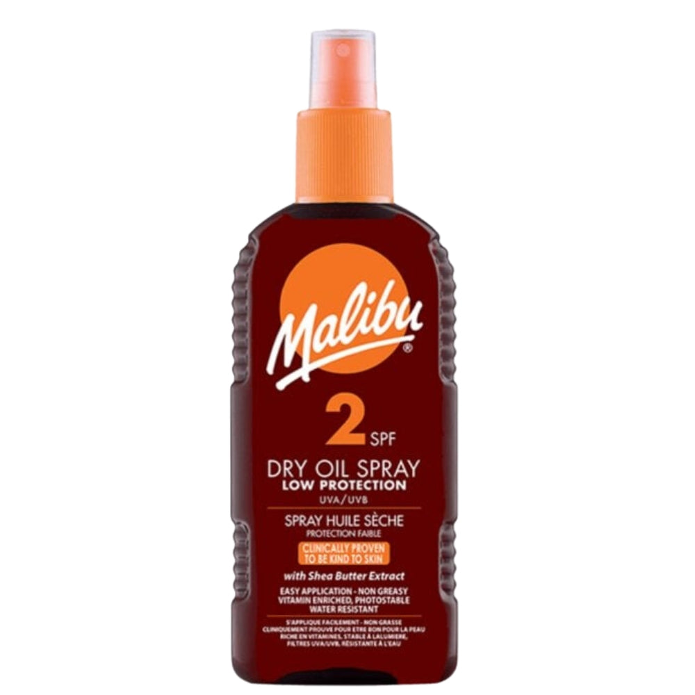 Malibu Dry Oil Spray SPF 2 200ml