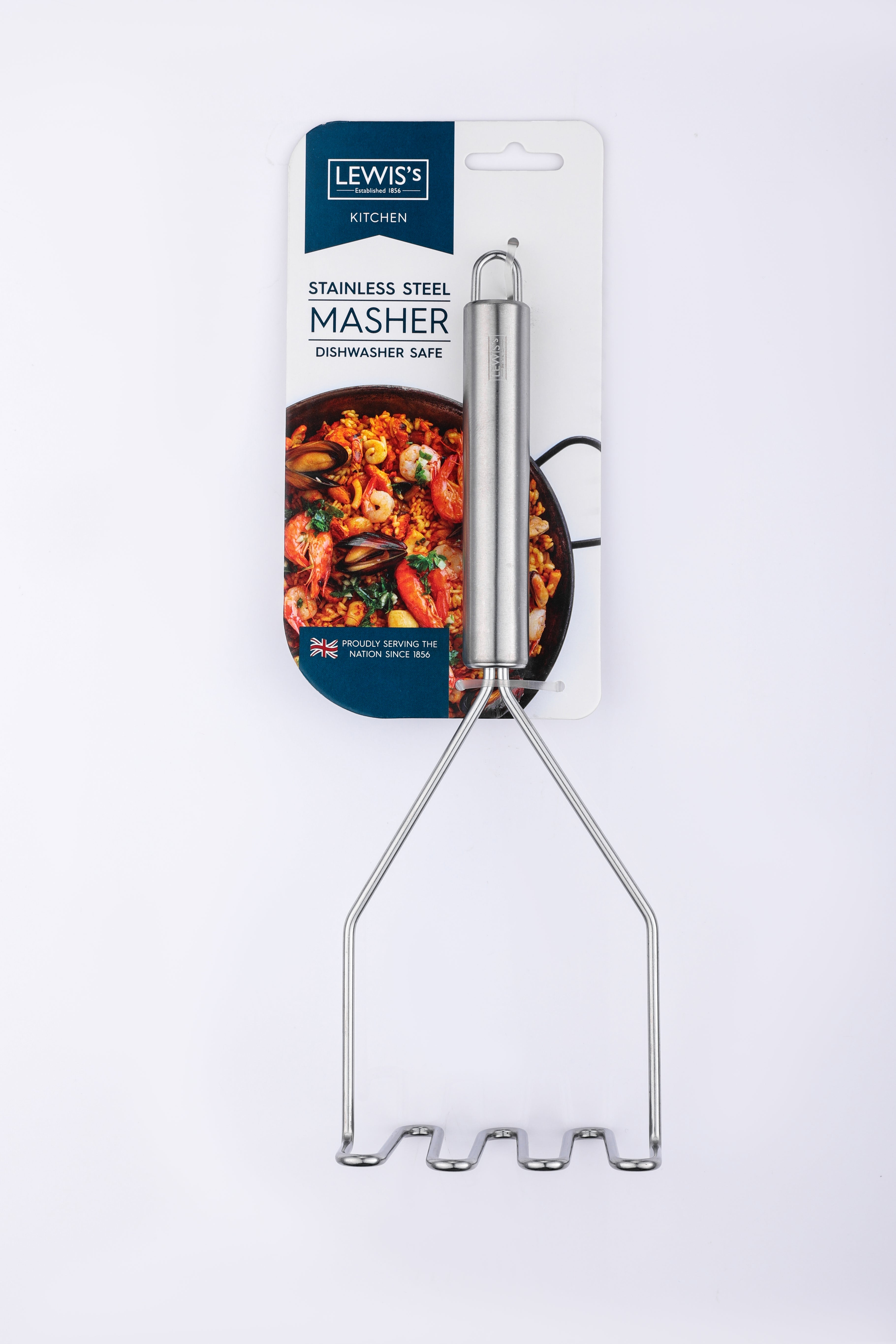 Lewis’s Stainless Steel Masher  | TJ Hughes
