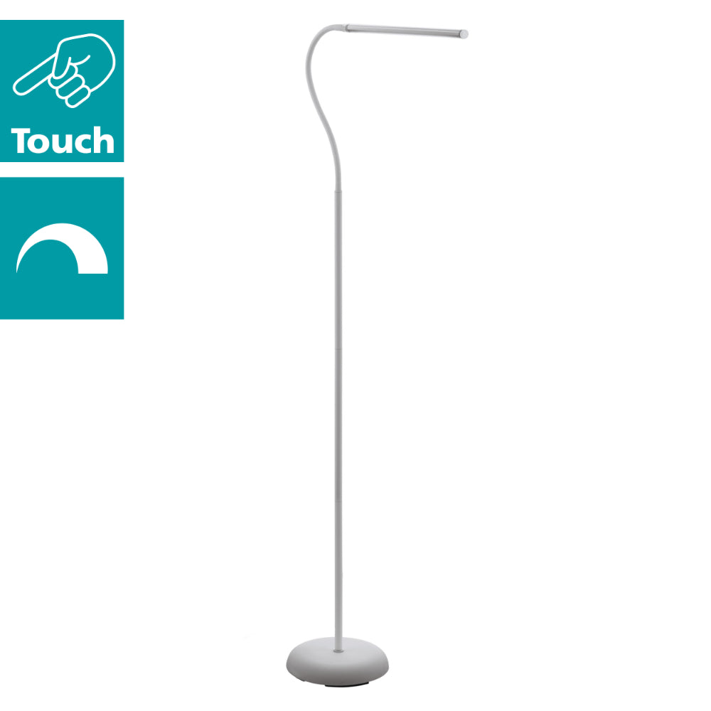 EGLO Laroa Touch Floor Lamp - White  | TJ Hughes