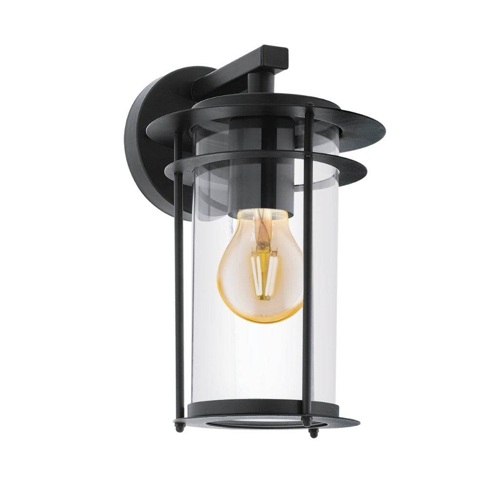 EGLO Valdeo Exterior Wall Light - Black  | TJ Hughes