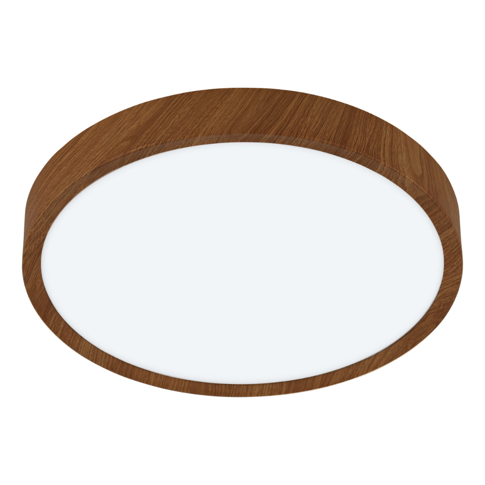 EGLO Musurita Ceiling Light Wood Effect - Brown  | TJ Hughes