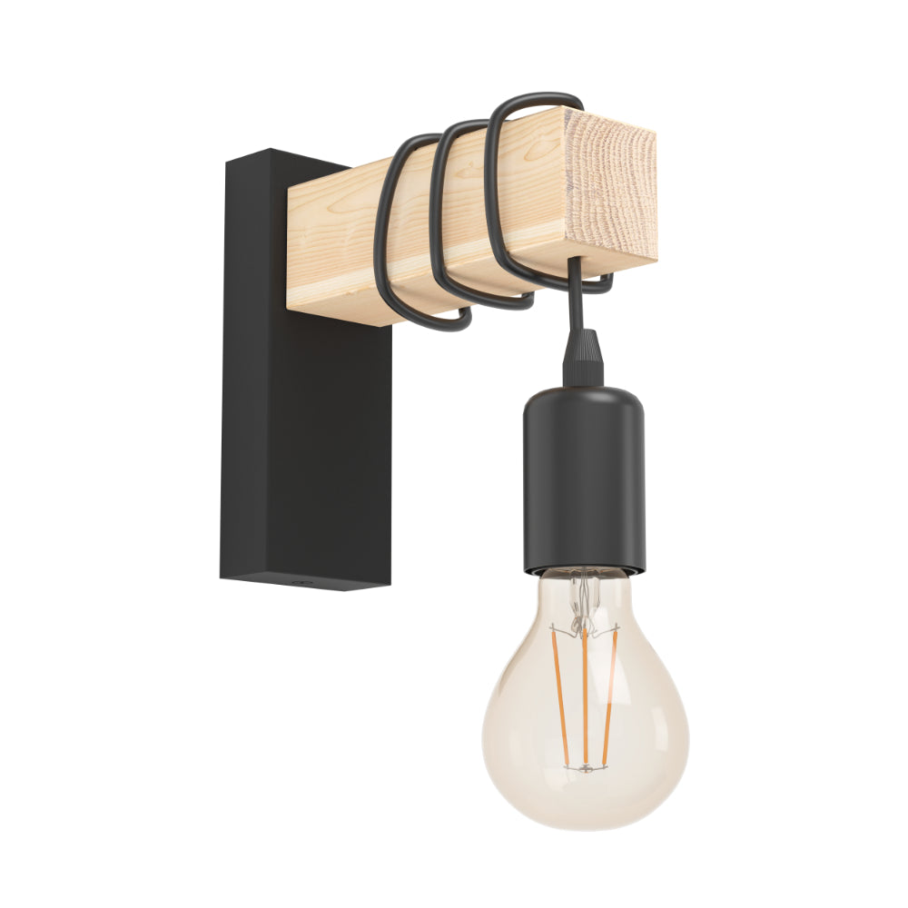 EGLO Townshend Industrial Wall Light  | TJ Hughes