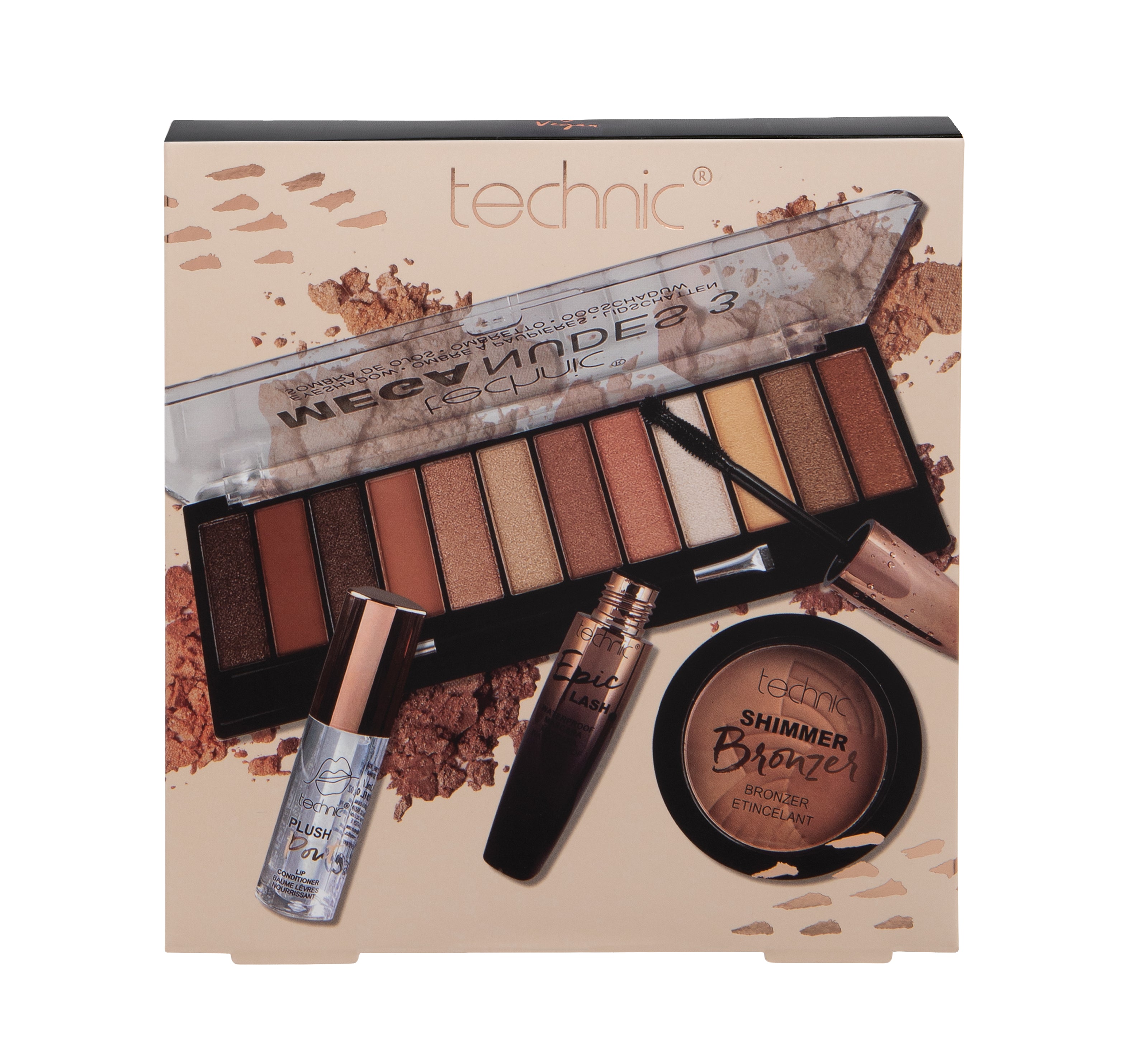 Technic Cosmetics Nude Collection Gift Set  | TJ Hughes
