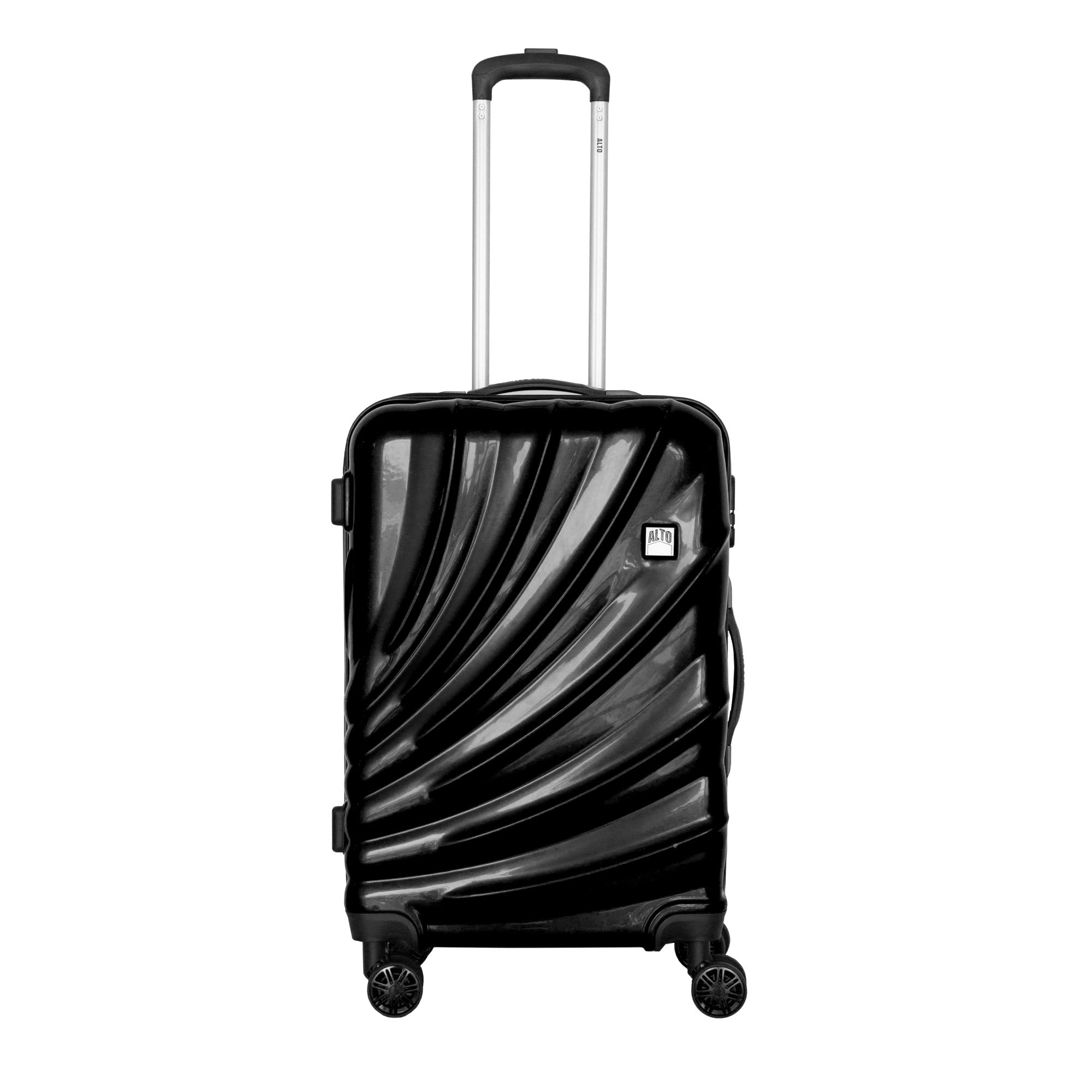 Alto Global ABS Luggage Suitcase - Black - Medium  | TJ Hughes