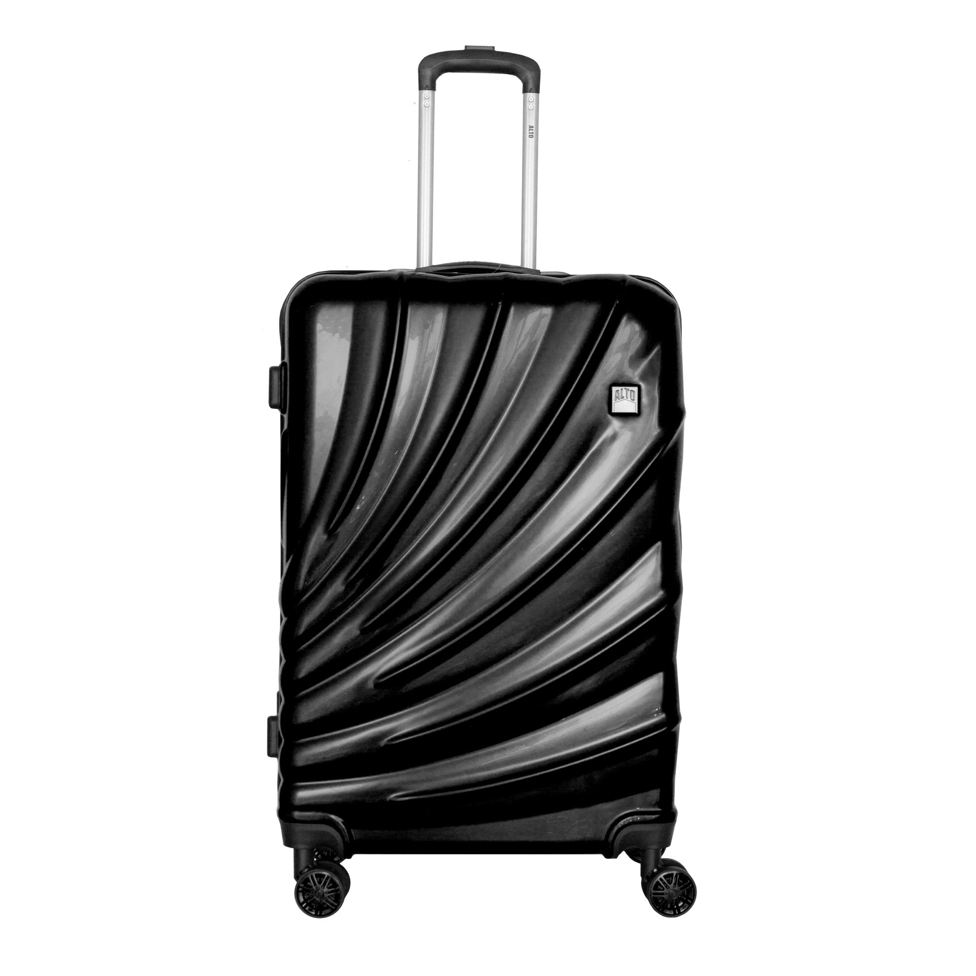 Alto Global ABS Luggage Suitcase - Black - Large  | TJ Hughes
