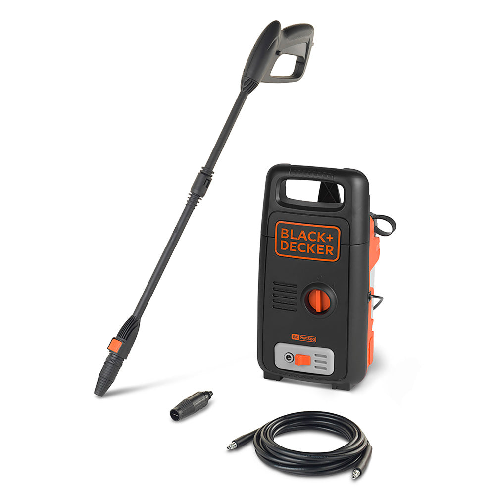 Black+Decker Pressure Washer 1300E - Black