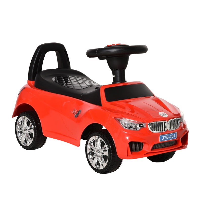 HOM COM Baby Ride On Sliding Car - Red - HOMCOM  | TJ Hughes