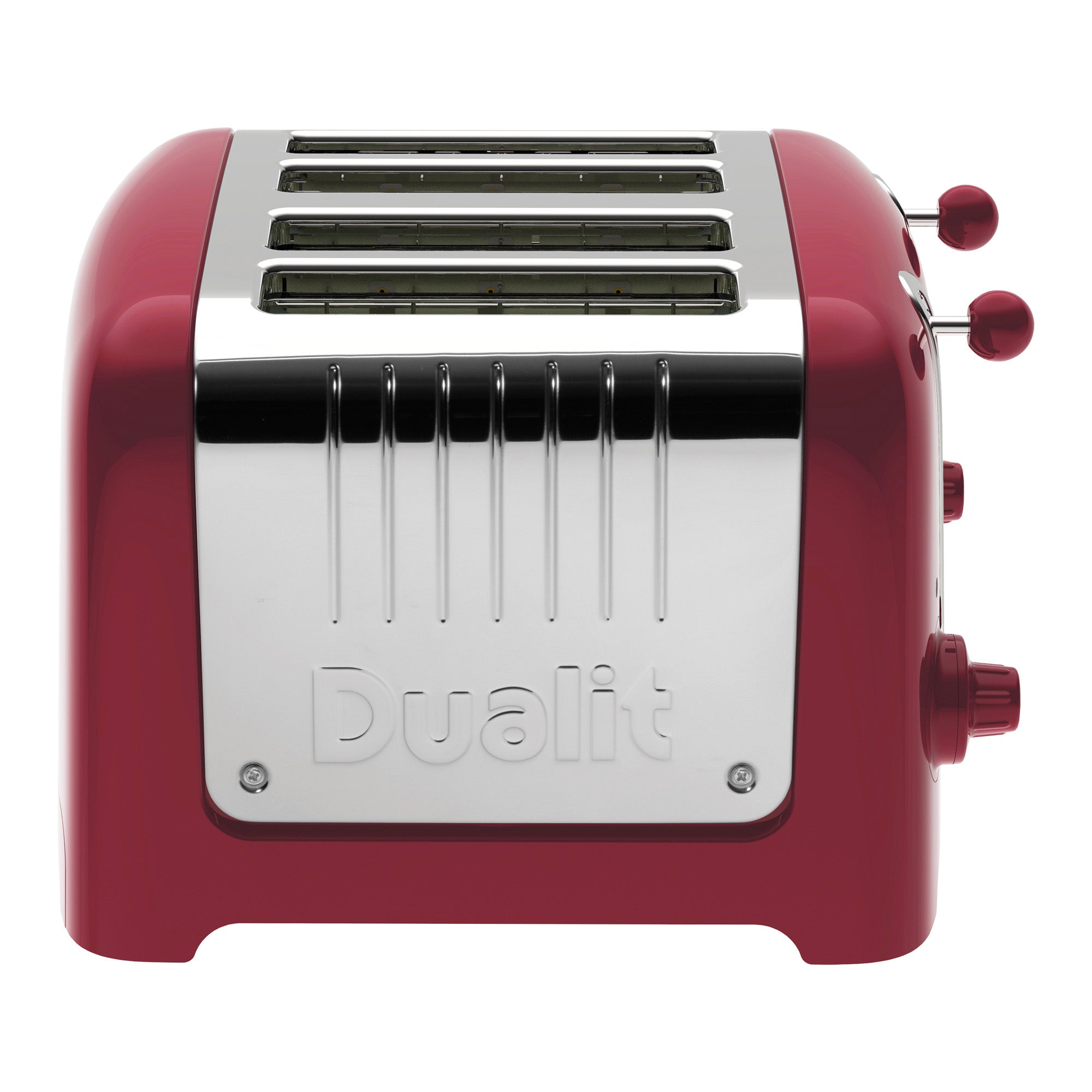 Dualit 4 Slot High Gloss Lite Toaster Black
