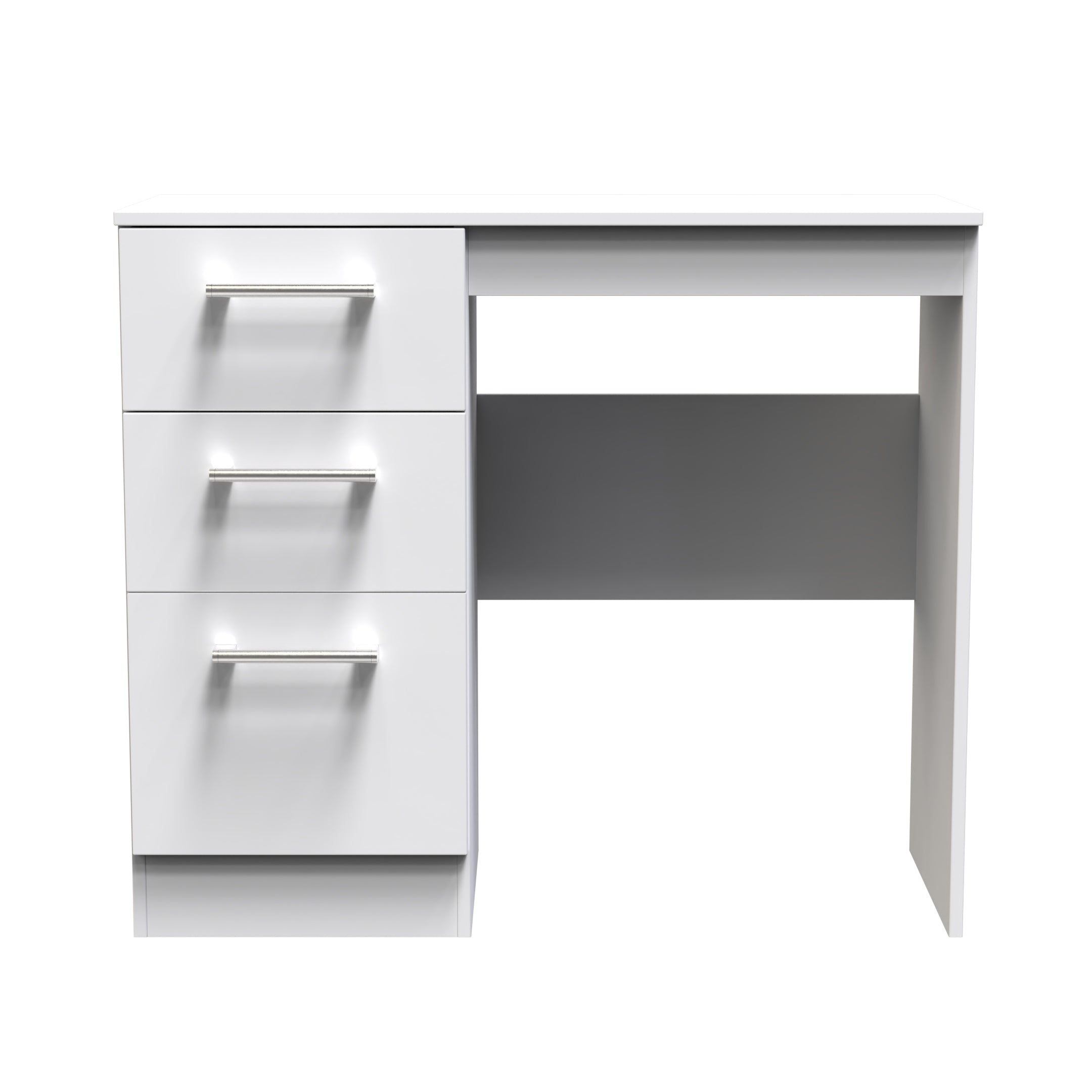 Denver Ready Assembled Dressing Table - White - Lewis’s Home  | TJ Hughes