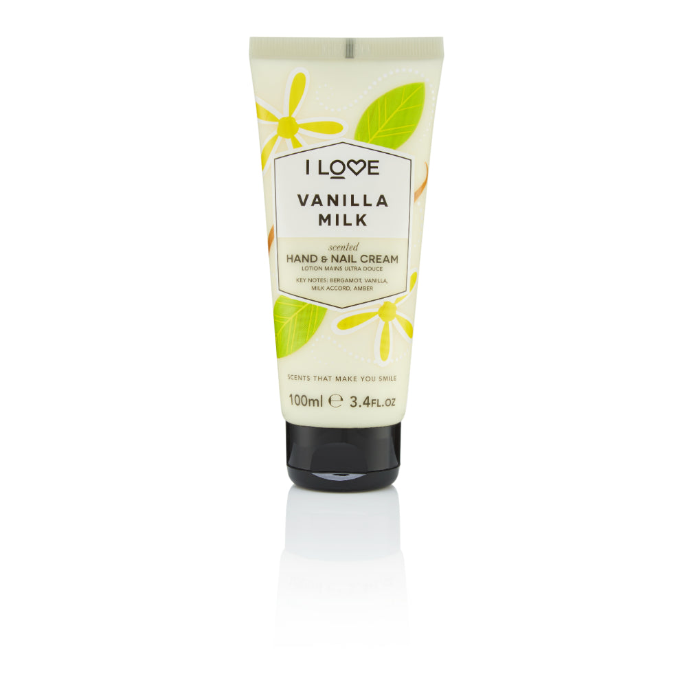 I Love Signature Hand & Nail Cream 100ml Vanilla Milk  | TJ Hughes