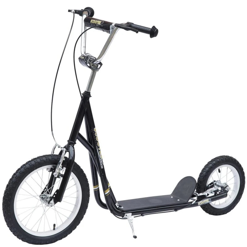 HOMCOM Teen Stunt Scooter  for 5+ Years -  Black  | TJ Hughes