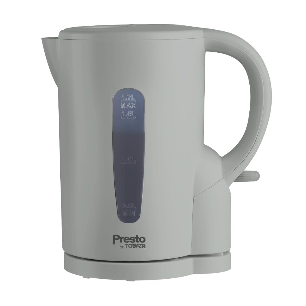 Tower Presto Electric Kettle 1.7L  - Grey  | TJ Hughes