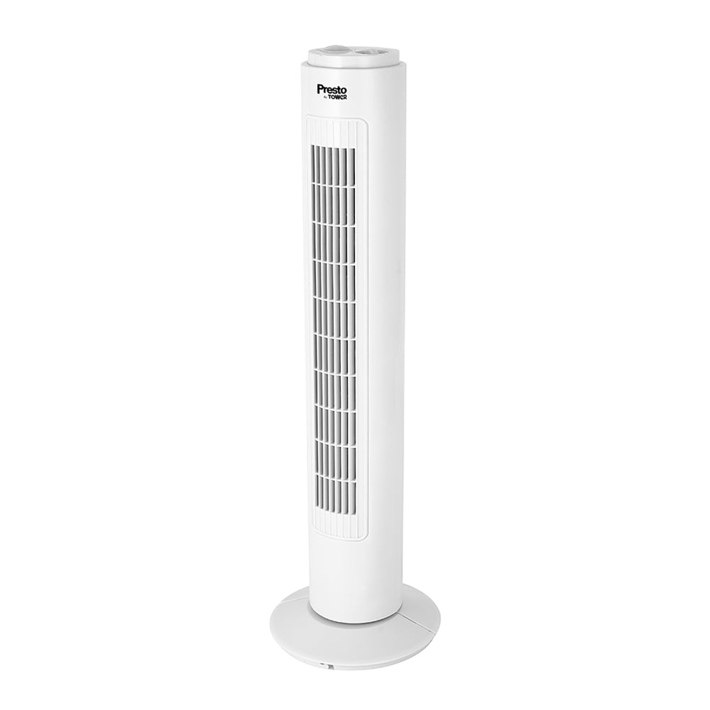 Tower Presto Tower Fan 29"  - White  | TJ Hughes