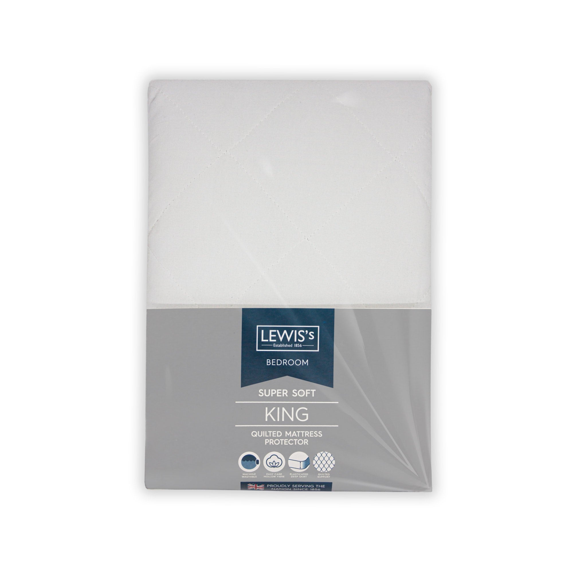 Lewis’s Quilted Mattress Protector - Single  | TJ Hughes