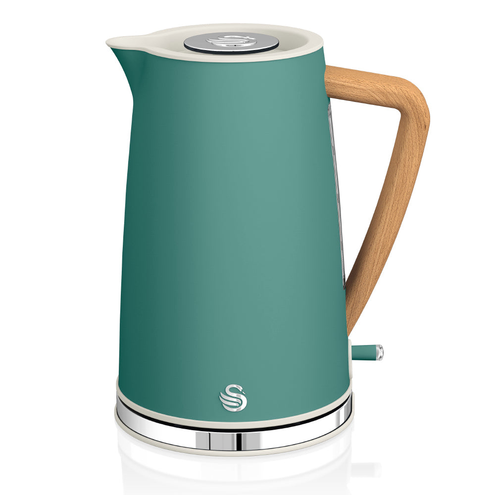 Swan Nordic Cordless Kettle 1.7L - Green