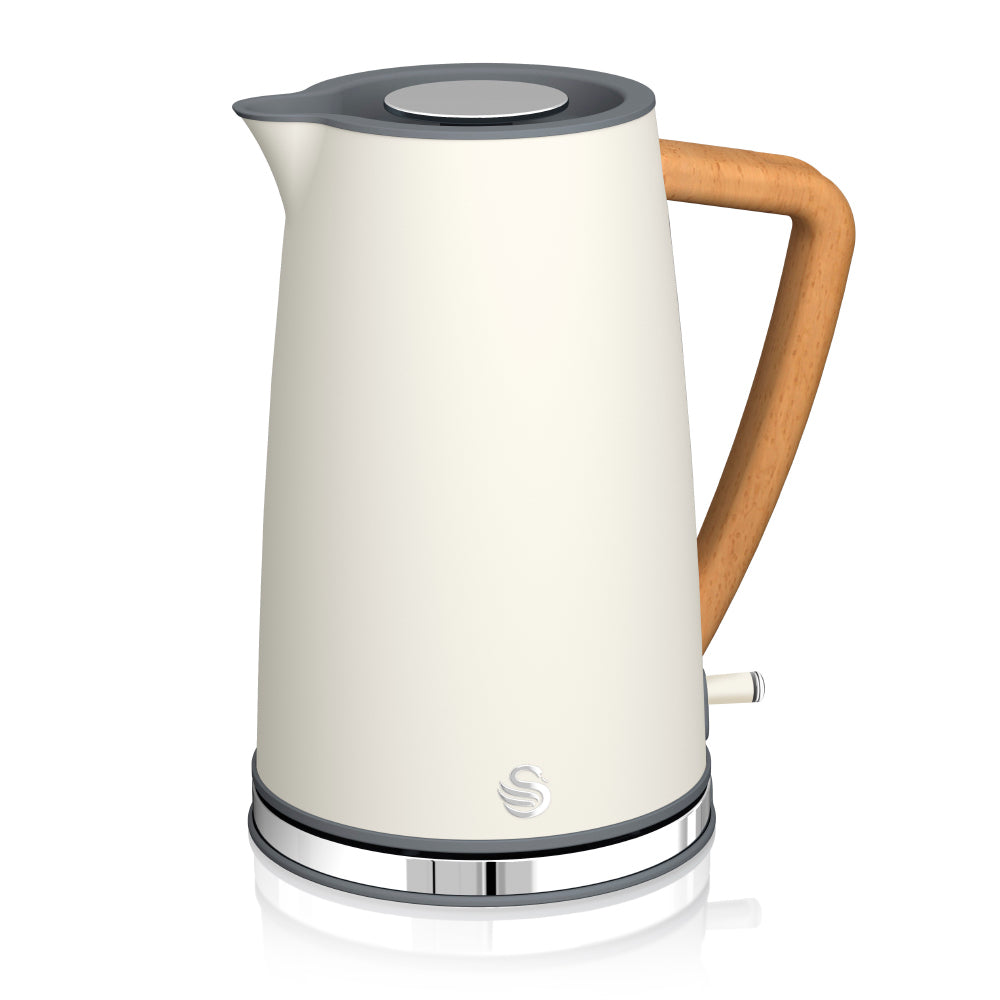 Swan Nordic Cordless Kettle 1.7L  - White  | TJ Hughes