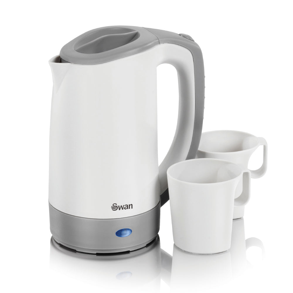 Swan Travel Jug Kettle 500ml - Grey