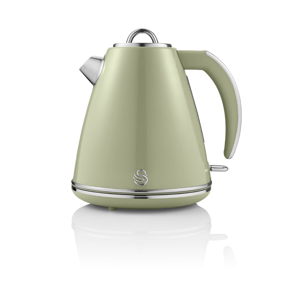 Swan Retro Jug Kettle 3KW 1.5L - Green