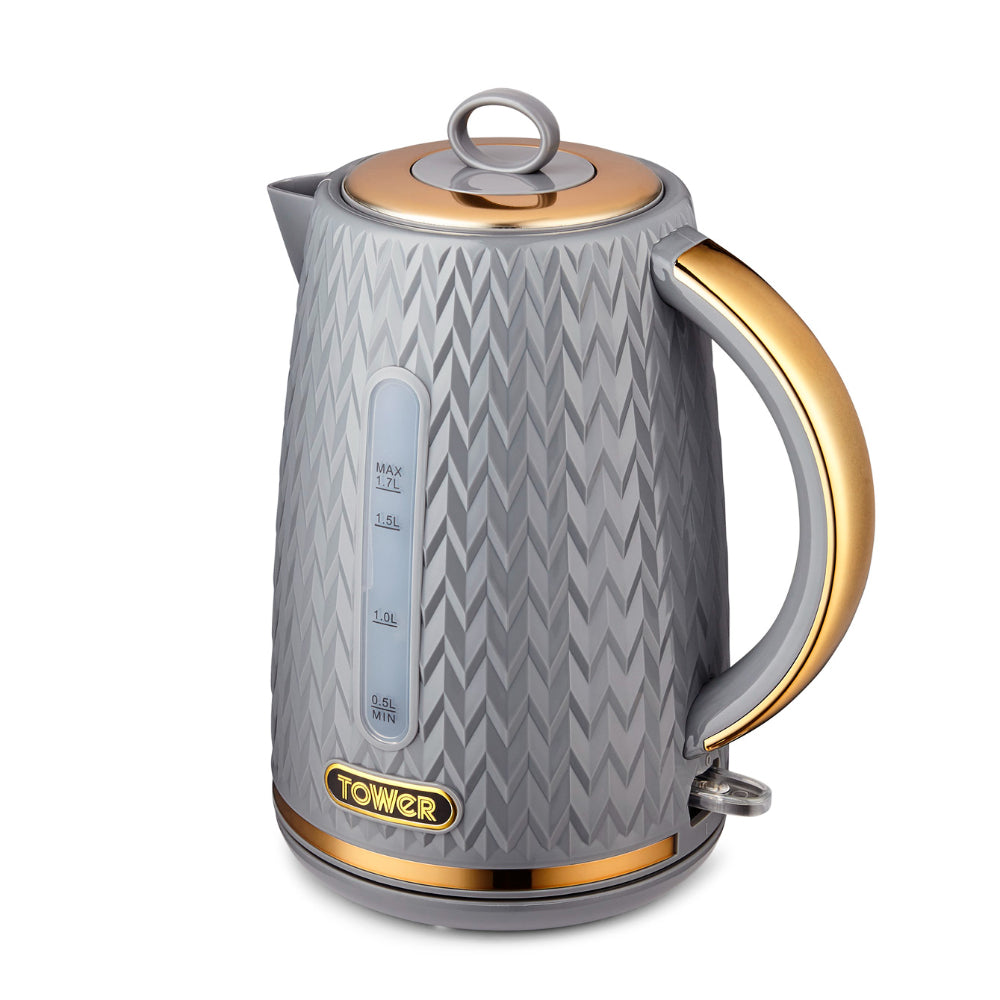 Tower Empire Kettle 3KW 1.7L - Grey
