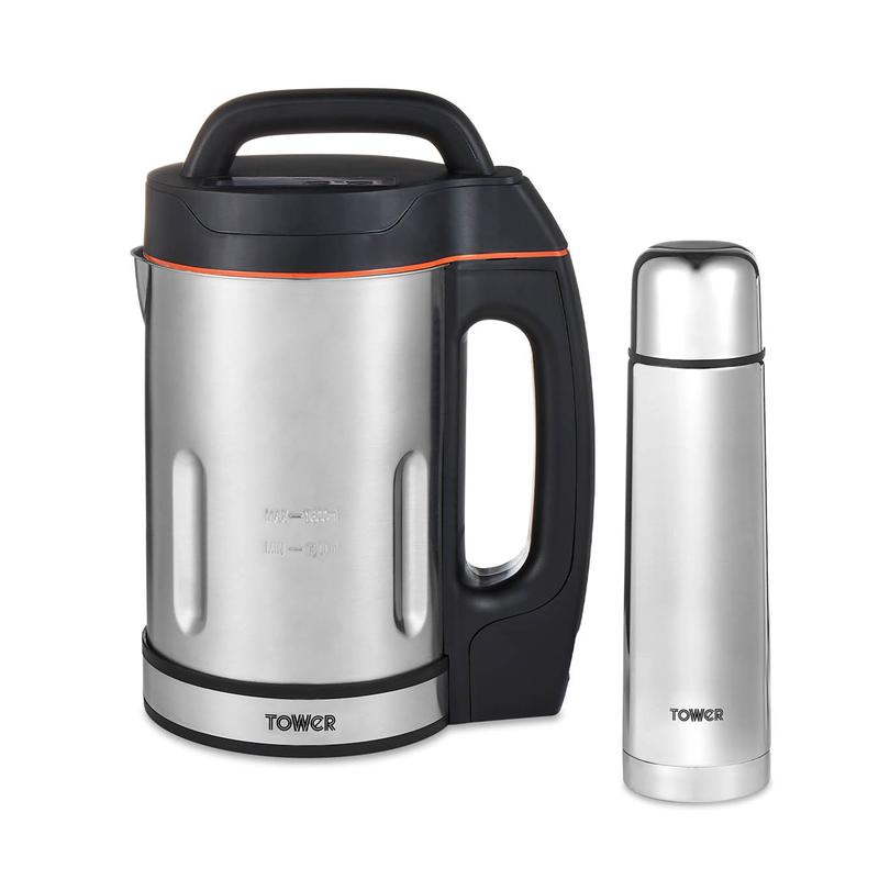 Tower Soup Maker 1.6L - Stainless Steel