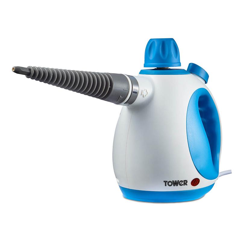 Tower Handheld Steam Cleaner - Blue  | TJ Hughes