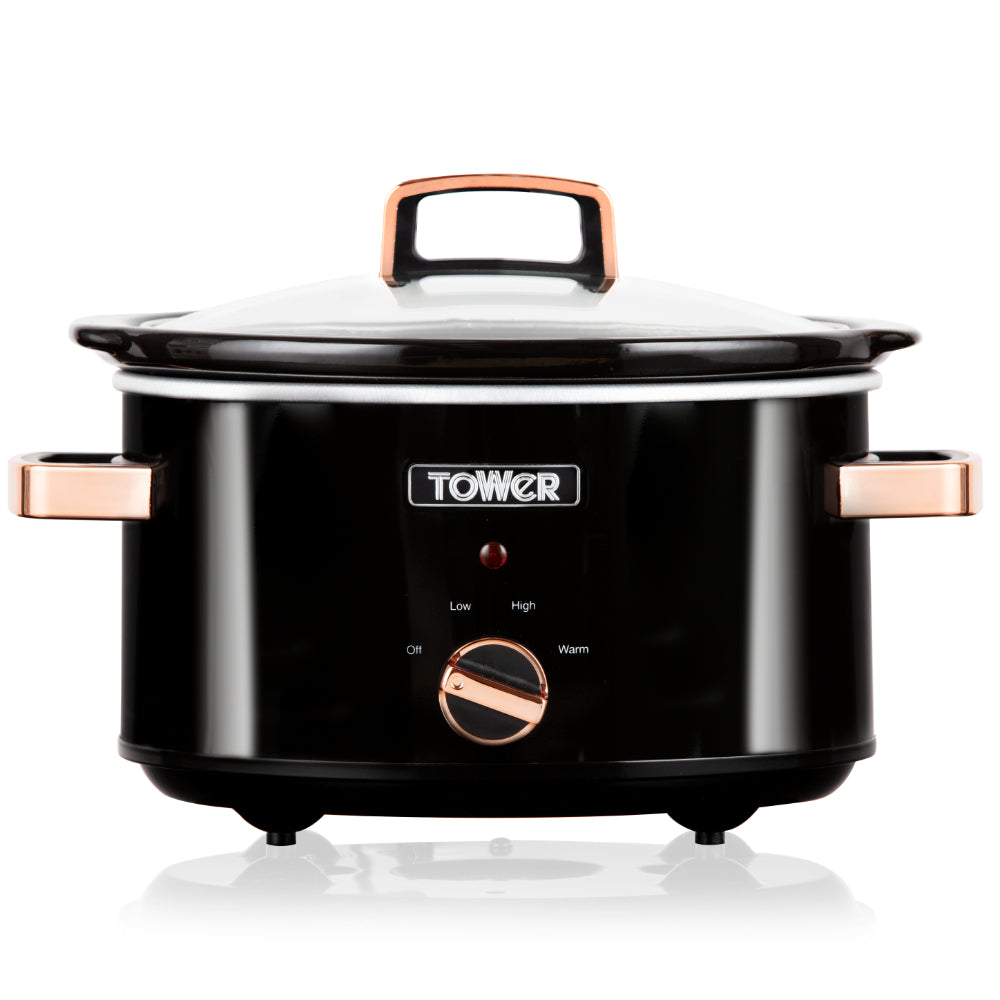 Tower Rose Gold Slow Cooker 3.5L - Rose Gold