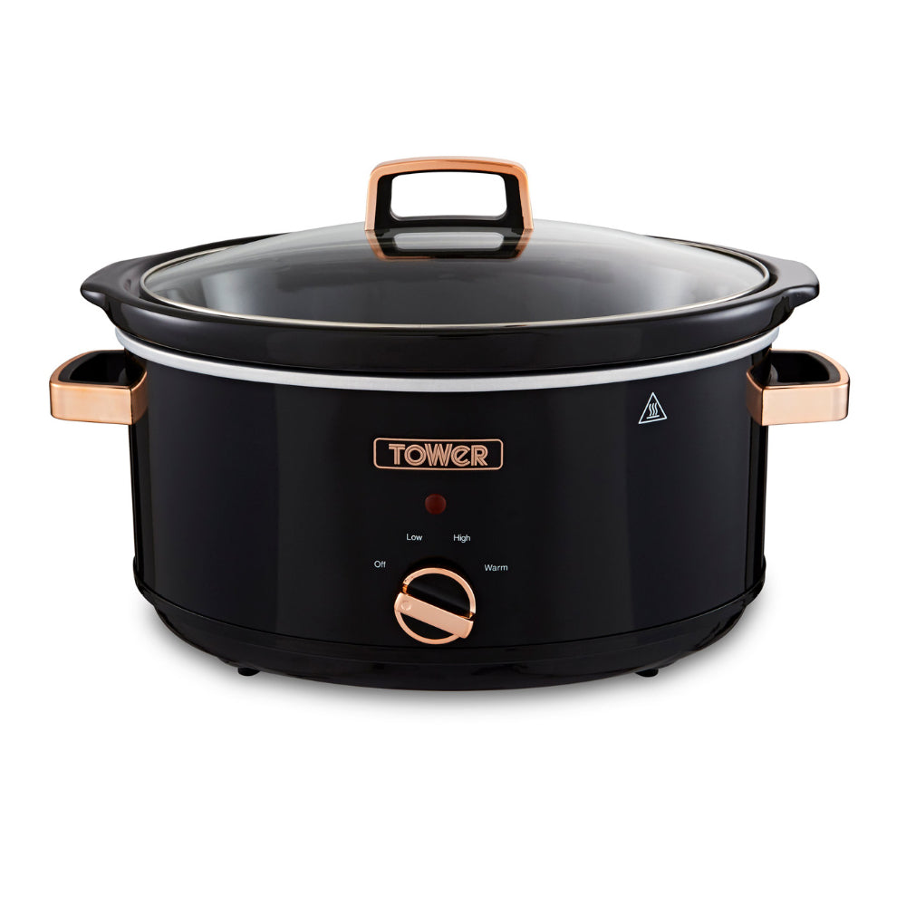 Tower Rose Gold Slow Cooker 6.5L - Rose Gold