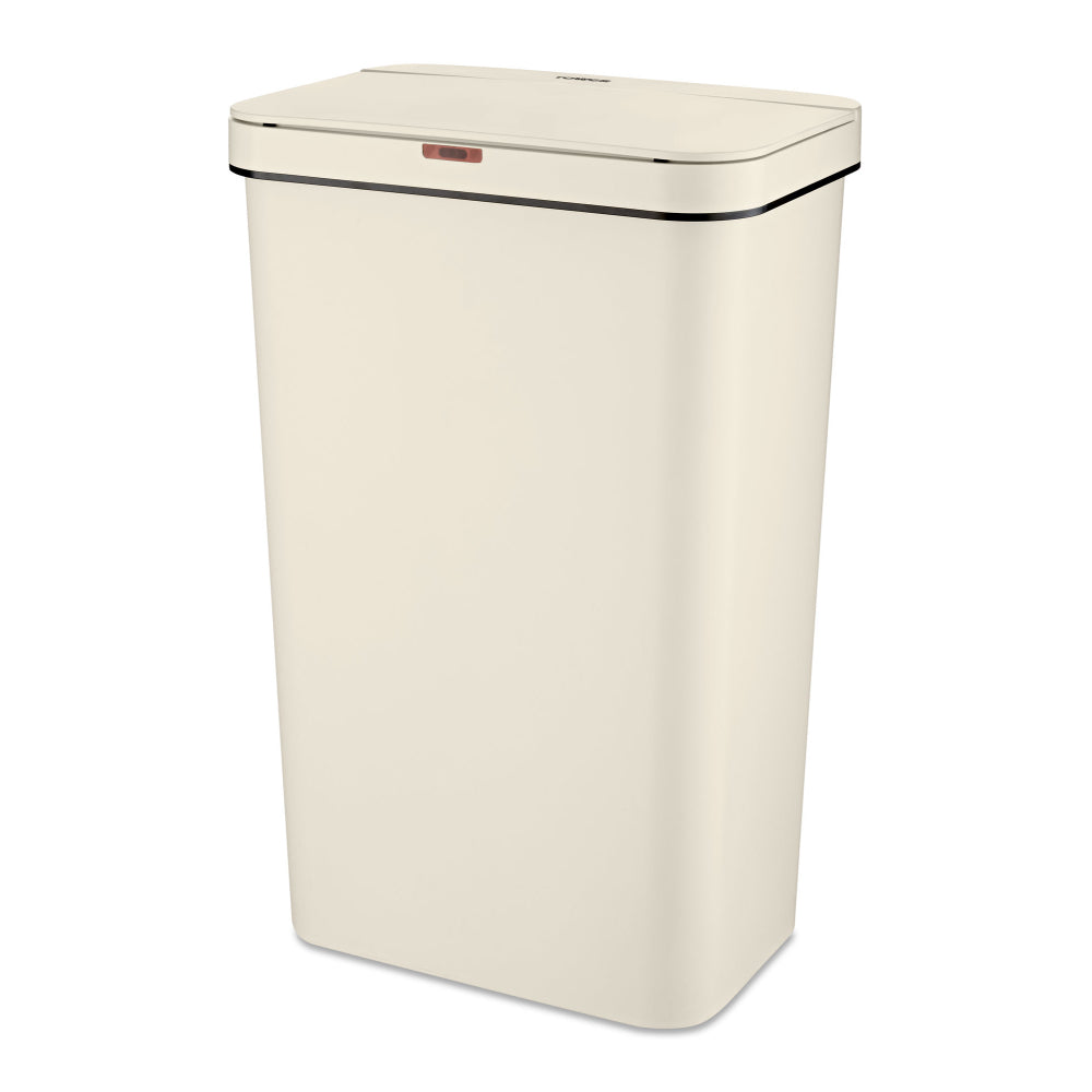 Tower Rectangular Sensor Bin 50L - Cream