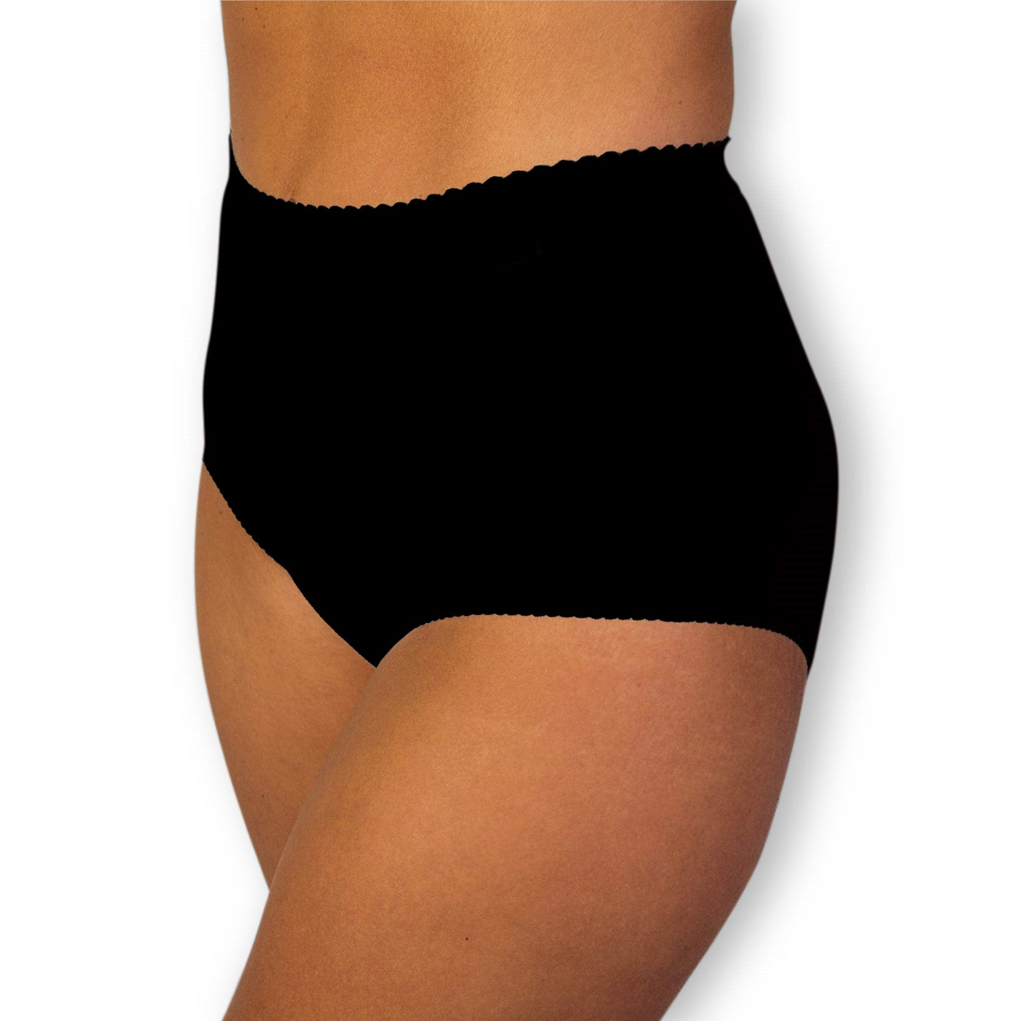 Women’s Tru Lingerie Control Briefs 2 Pack - Black - 22  | TJ Hughes