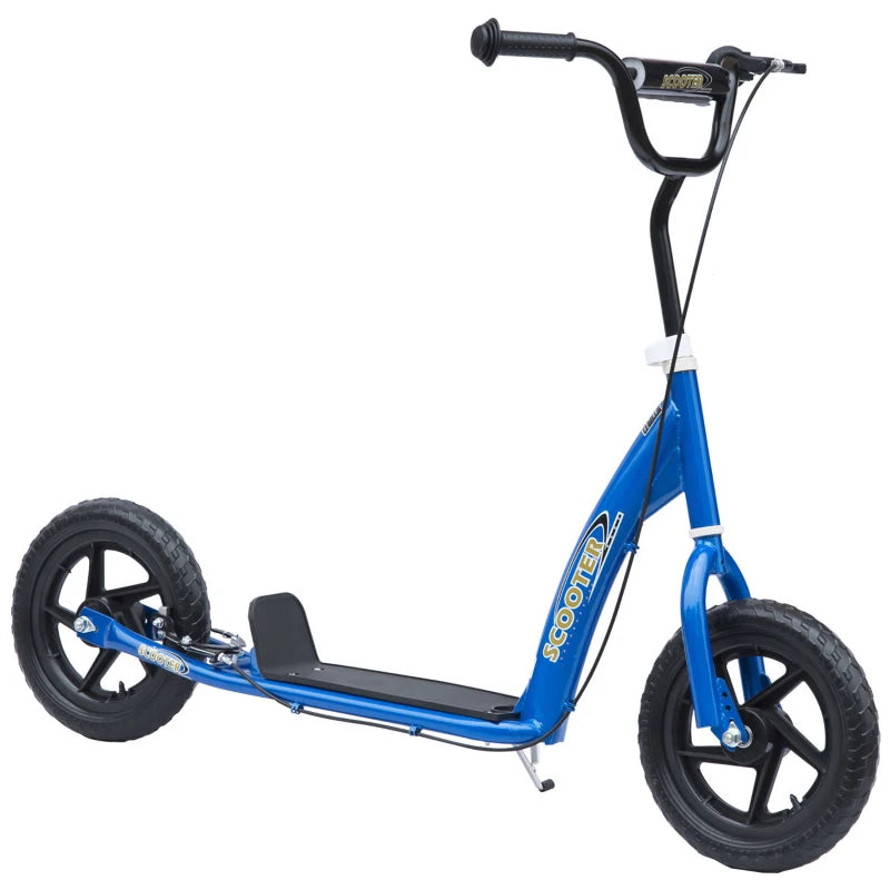 HOMCOM Teen Push Scooter -Blue  | TJ Hughes Blue