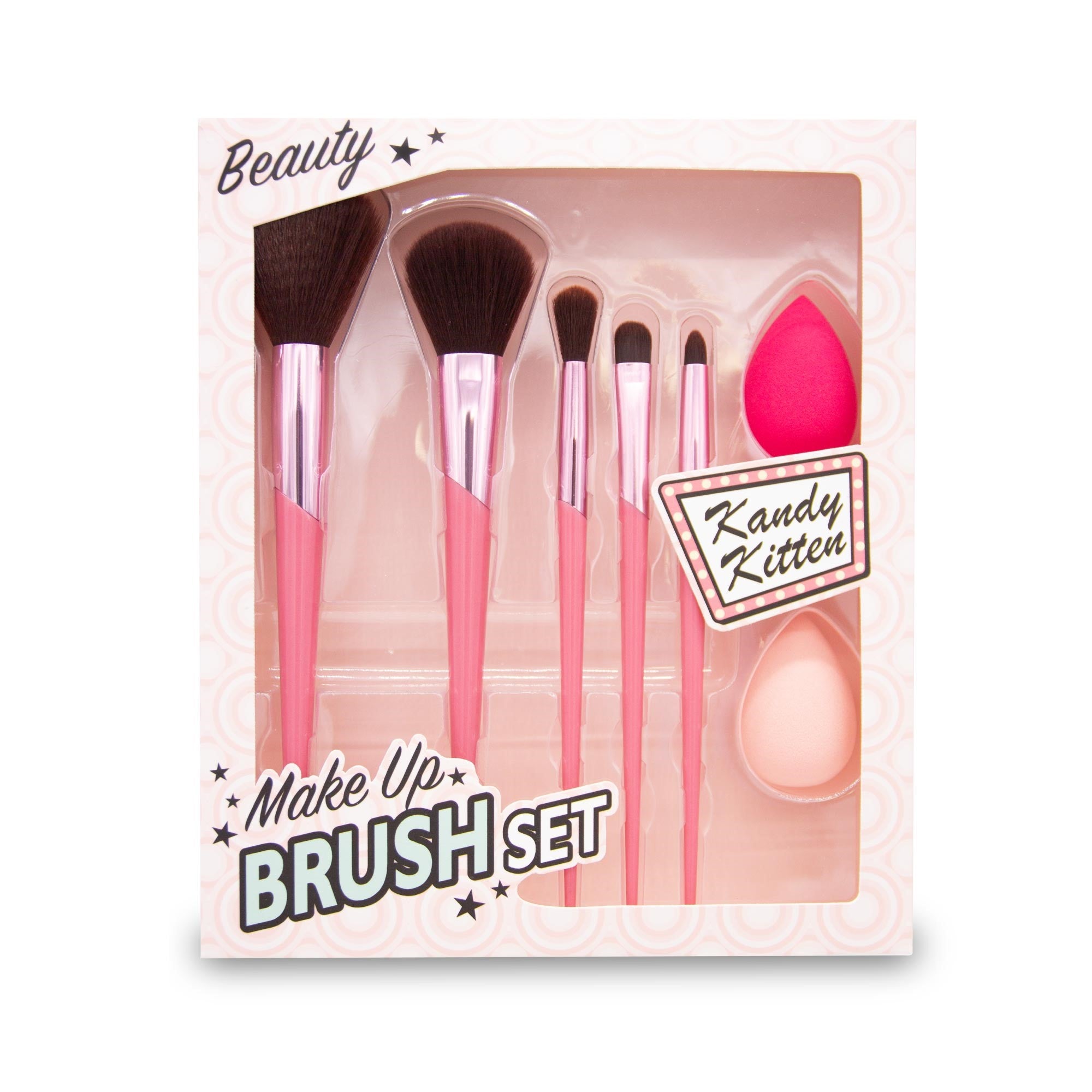 Kandy Kitten Make Up Brush Set  | TJ Hughes